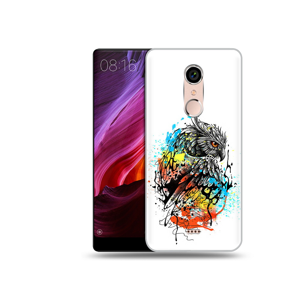 

Чехол MyPads Tocco для BQ 5050 Strike Творческая сова, Прозрачный, Tocco