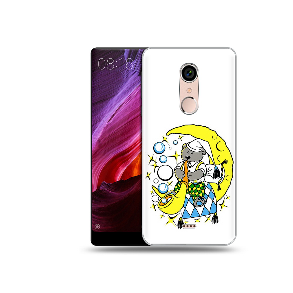 

Чехол MyPads Tocco для BQ 5050 Strike Сырная луна, Прозрачный, Tocco