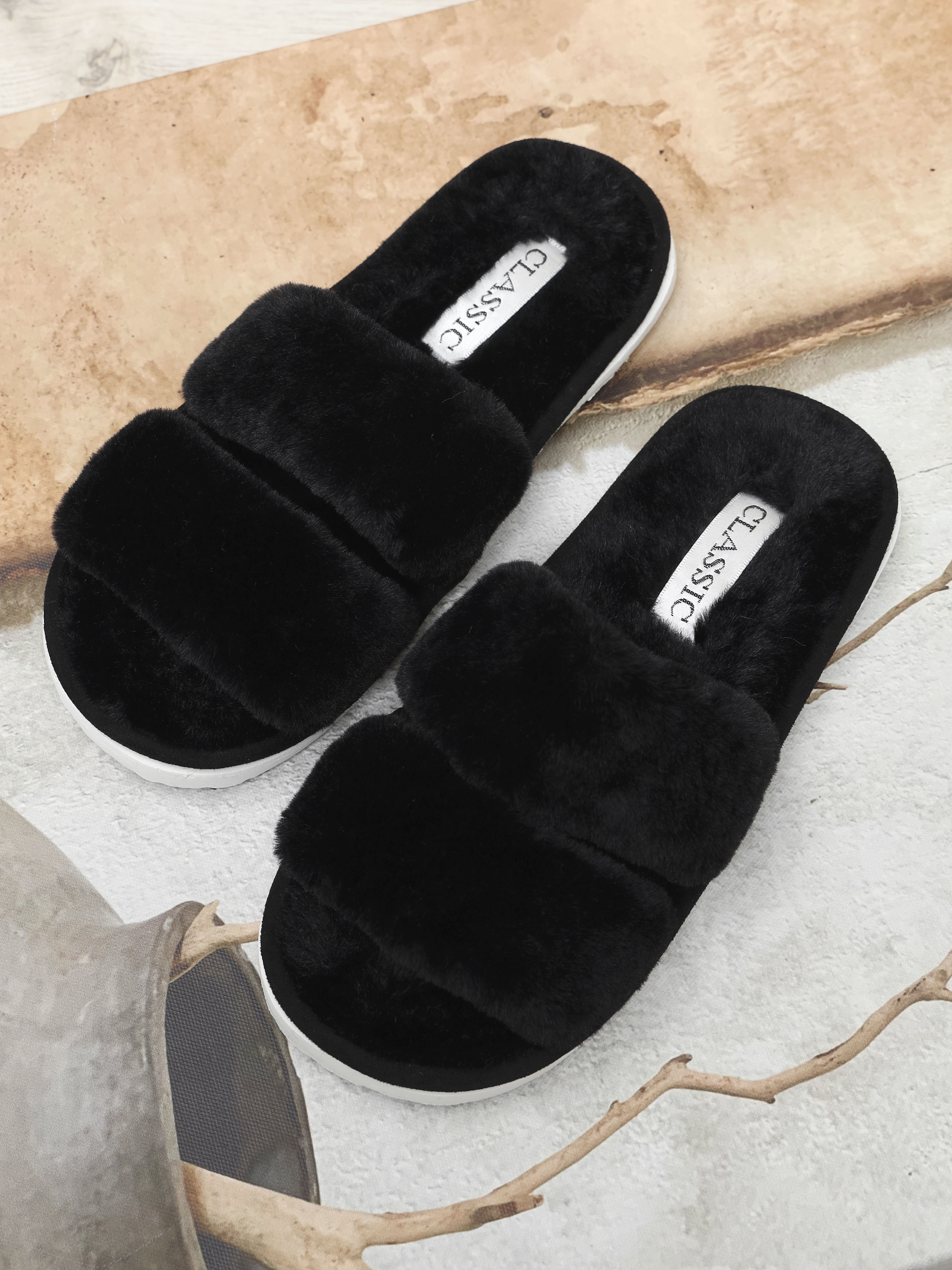 

Тапочки женские ALBERY АС-3100 черные 38-39 RU, Черный, АС-3100
