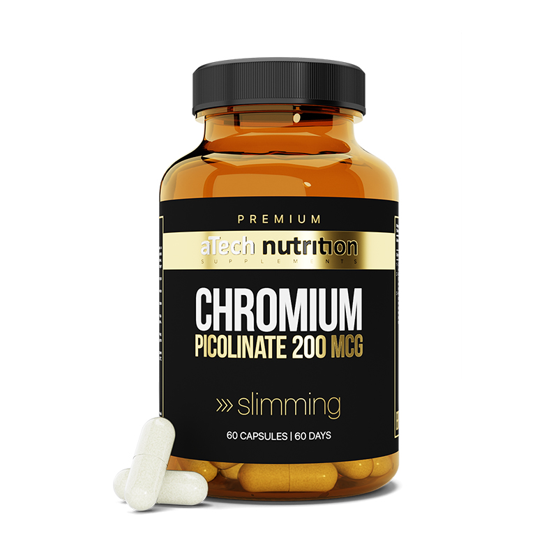 фото Минералы atech nutrition premium chrome picolinate 200 мкг капсулы 60 шт.