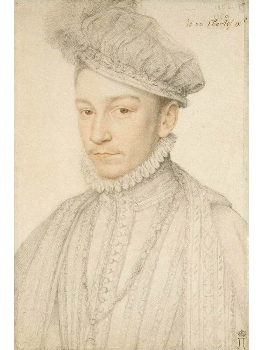 

Постер DRABS A3 Клуэ Франсуа Portrait of Charles IX