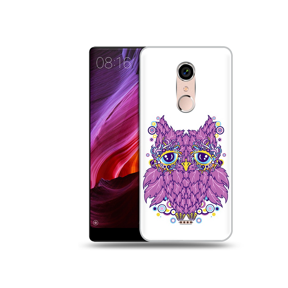 

Чехол MyPads Tocco для BQ 5050 Strike Розовая сова, Прозрачный, Tocco