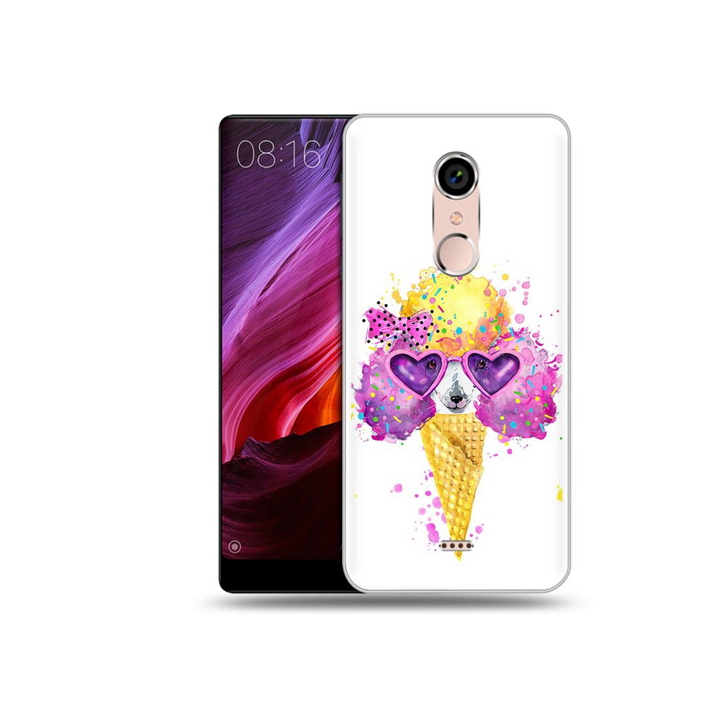 

Чехол MyPads Tocco для BQ 5050 Strike Рожок, Прозрачный, Tocco
