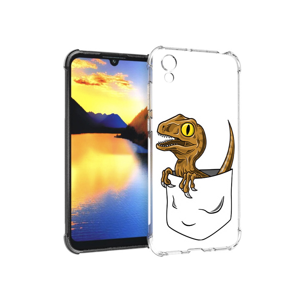 

Чехол MyPads Tocco для Huawei Y5 динозавр в кармане, Прозрачный, Tocco