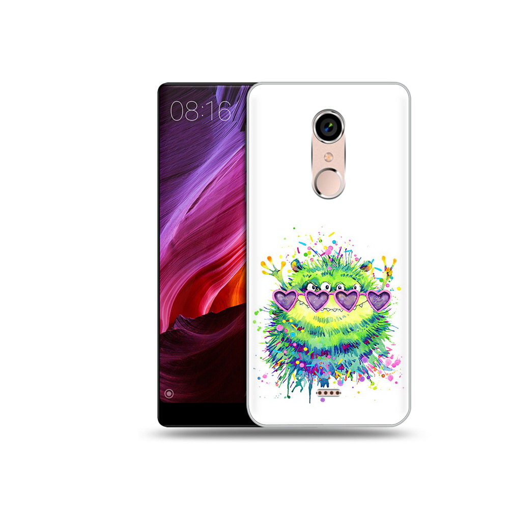 

Чехол MyPads Tocco для BQ 5050 Strike Пушистый персонаж, Прозрачный, Tocco
