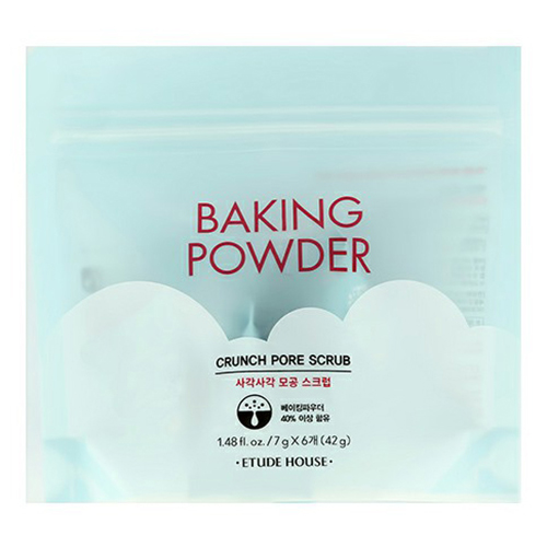 Скраб для лица Etude Baking powder 2в1 очищающий, 6 шт.