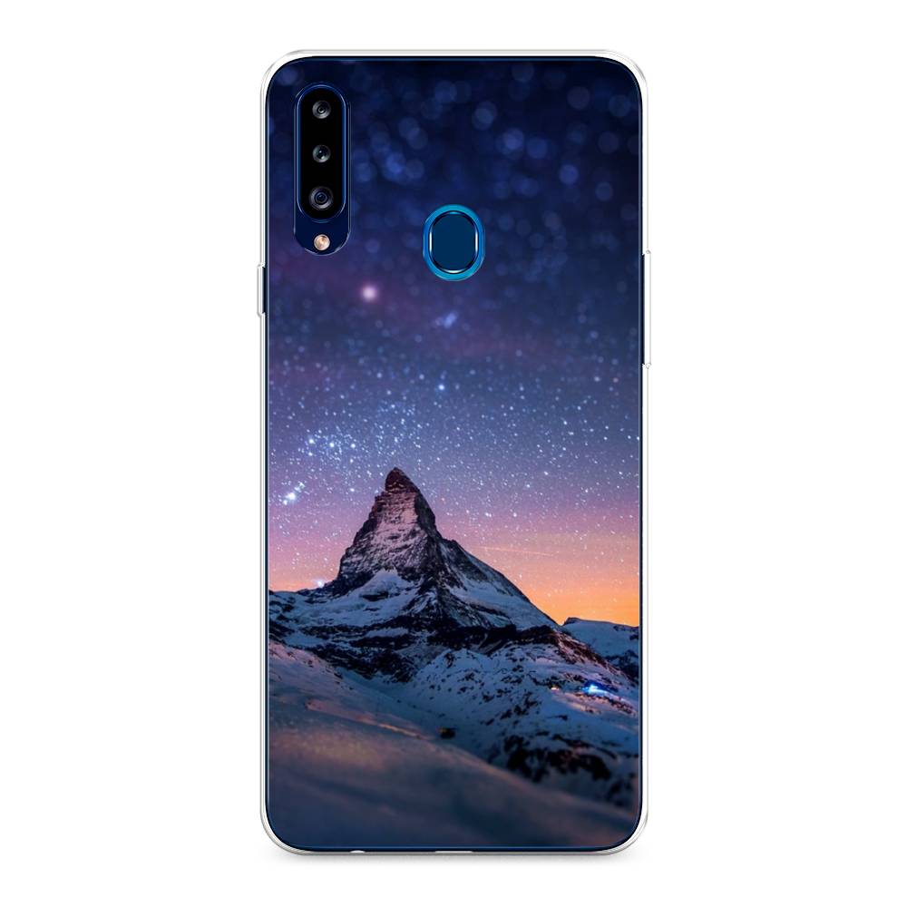 

Чехол Awog на Samsung Galaxy A20s / Самсунг A20s "Ночные пейзажи 5", Разноцветный, 2100850-4