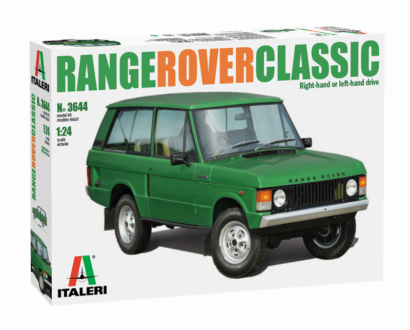 

Сборная модель Italeri 1/24 Автомобиль Range Rover Classic 3644