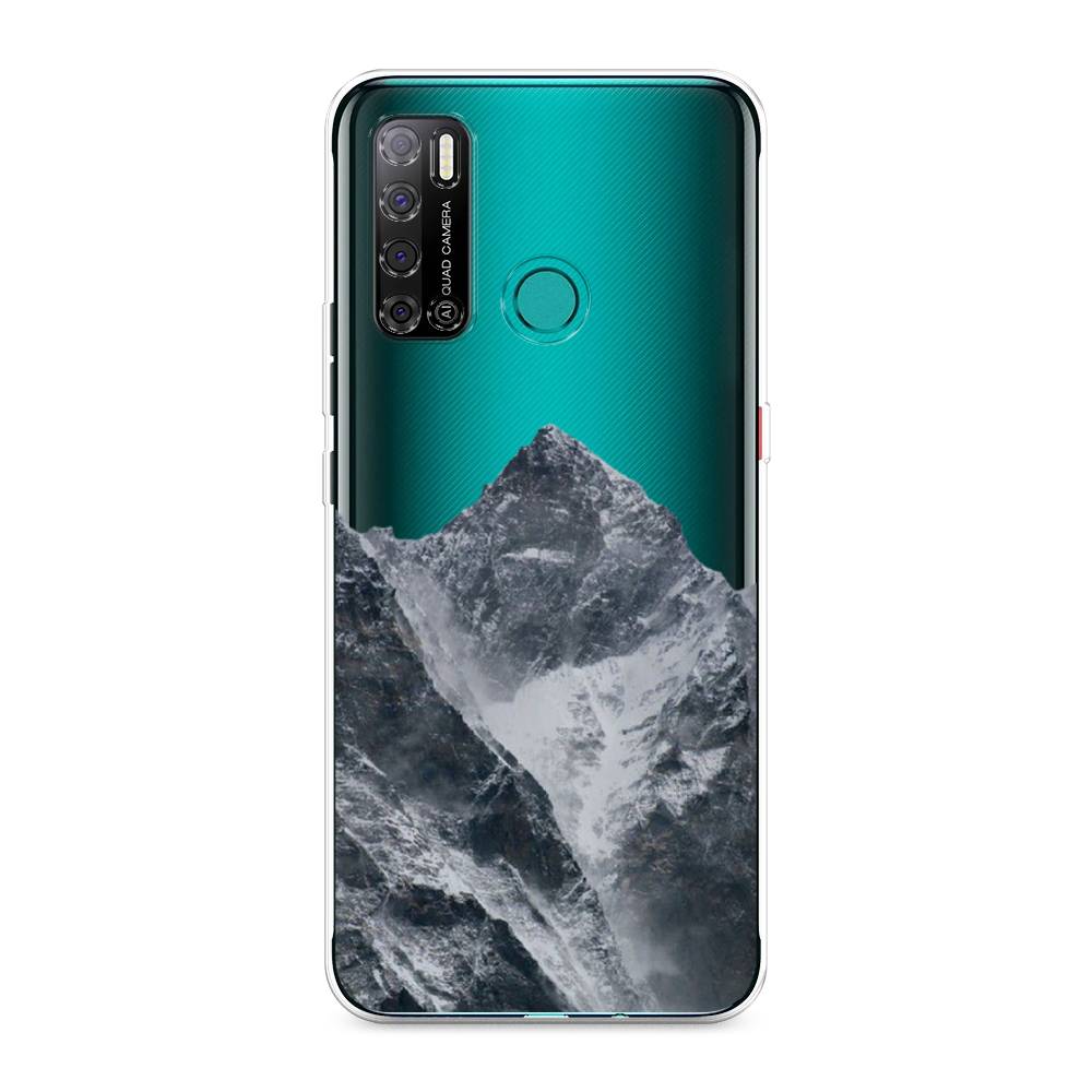 

Чехол на Tecno Pouvoir 4 "Горы арт 4", Серый;бежевый, 300350-2