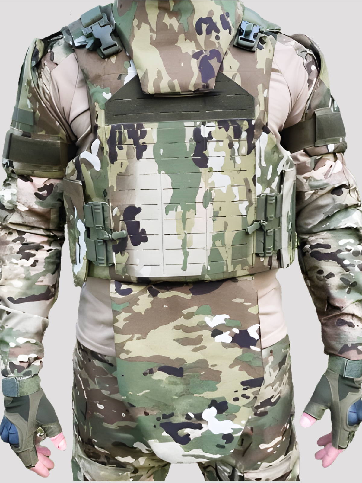Бронежилет штурмовой без пластин, мультикам
