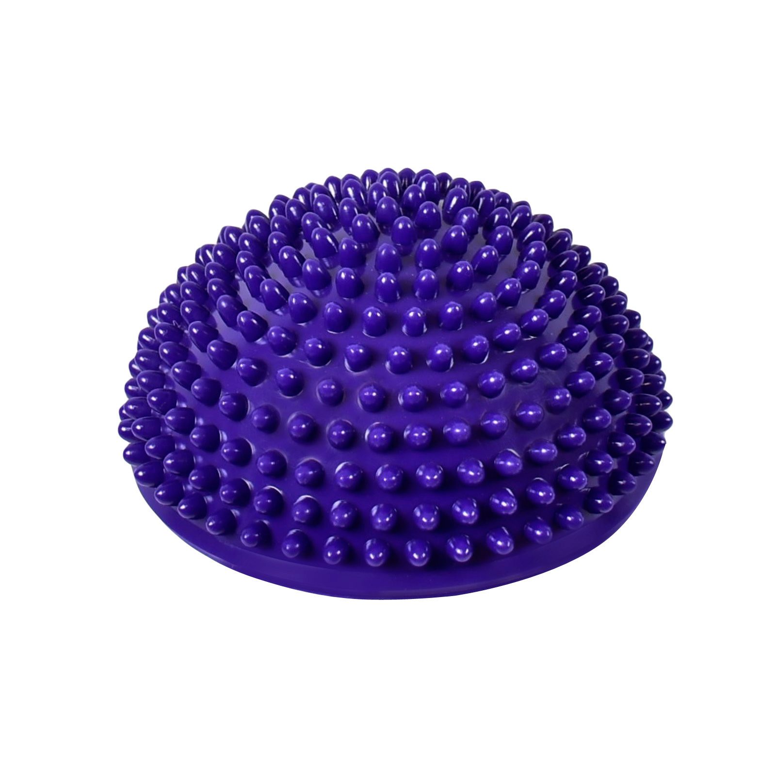 Массажер балансировочный, полусфера надувная CLIFF 16см, фиолетовая