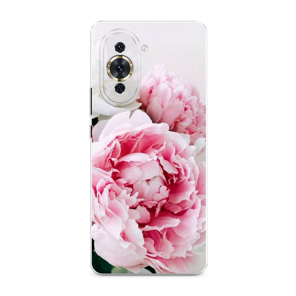 

Чехол для Huawei Nova 10 Pro "Розовые и белые пионы", Розовый;белый, 6109050-2