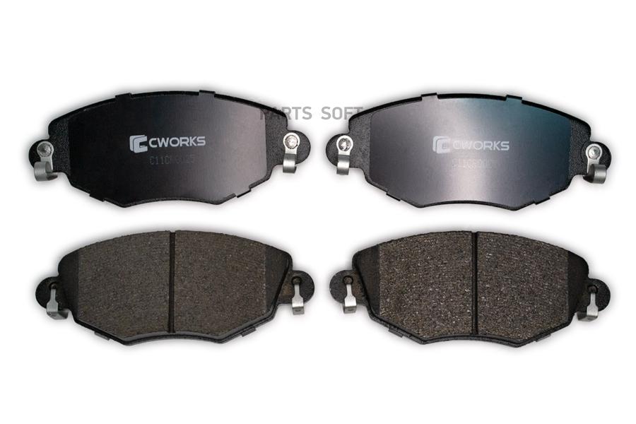 

Колодки тормозные CWORKS C11CR0025