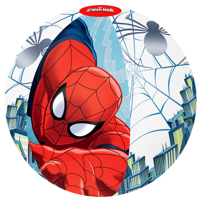 

Мяч пляжный Spider-Man, d=51 см, от 2 лет, 98002 Bestway, Человек-паук