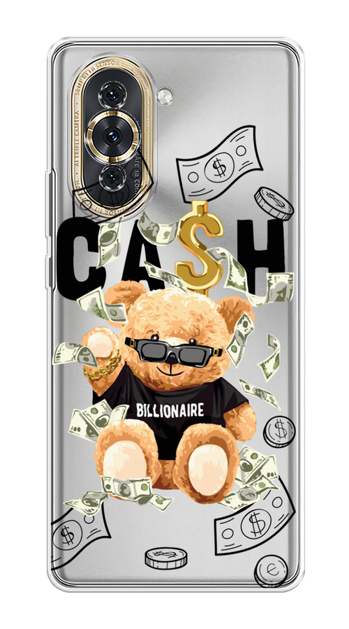 

Чехол на Huawei Nova 10 "Big cash", Черный;серый;бежевый, 6108950-6