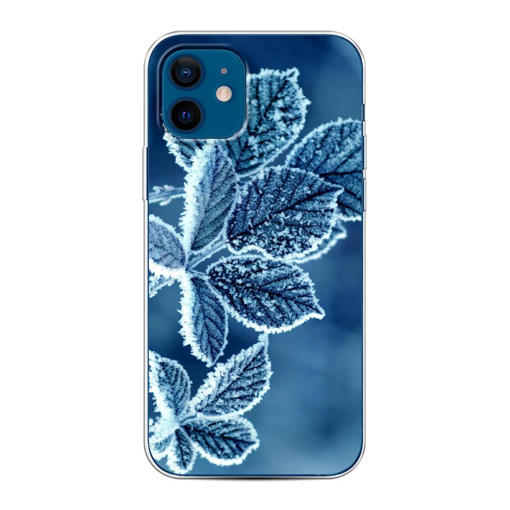 

Чехол для Apple iPhone 12/12 Pro "Зима 6 ", Голубой;белый, 12550-2