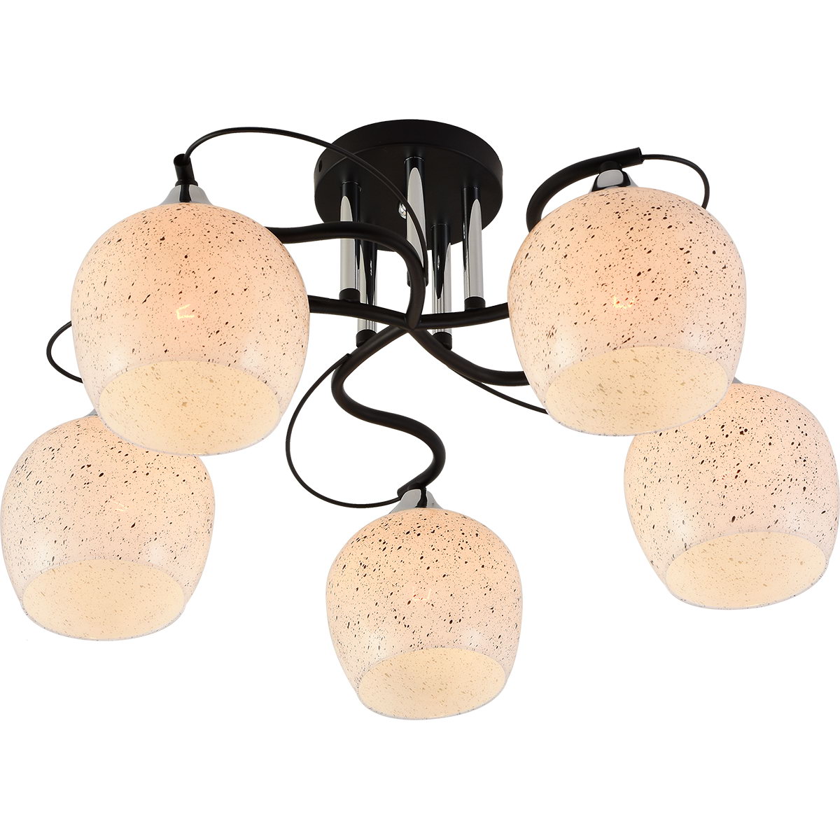 

Люстра потолочная Reluce 01311-0.3-05 BK+CR