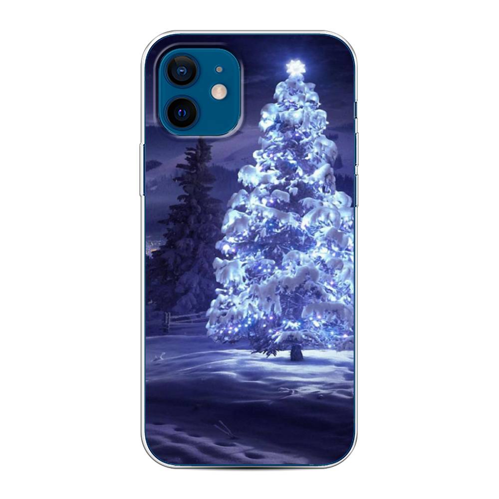 

Чехол для Apple iPhone 12/12 Pro "Зима 4", Синий;черный;белый, 12550-2