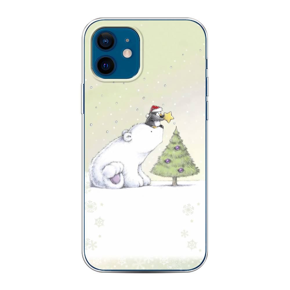 

Чехол для Apple iPhone 12/12 Pro "Украшение елки", Белый;бежевый, 12550-5