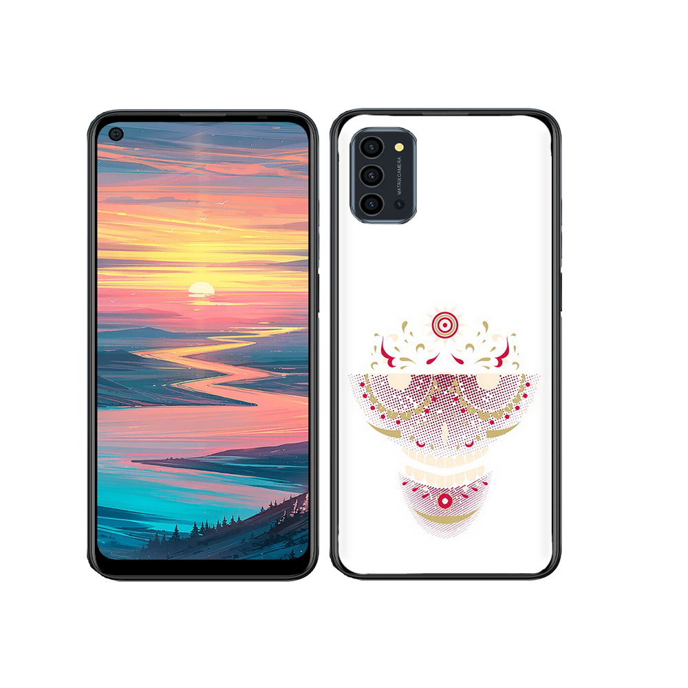 Чехол MyPads Tocco для Oukitel K9 Pro карнавальный скелет абстракция