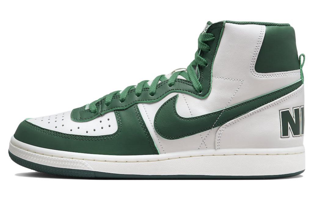 

Кеды унисекс Nike Terminator High Noble Green белые 46 EU, Белый, Terminator High Noble Green