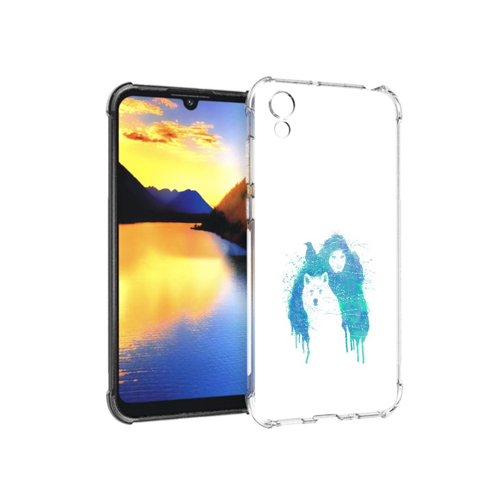 

Чехол MyPads Tocco для Huawei Y5 джон сноу, Прозрачный, Tocco