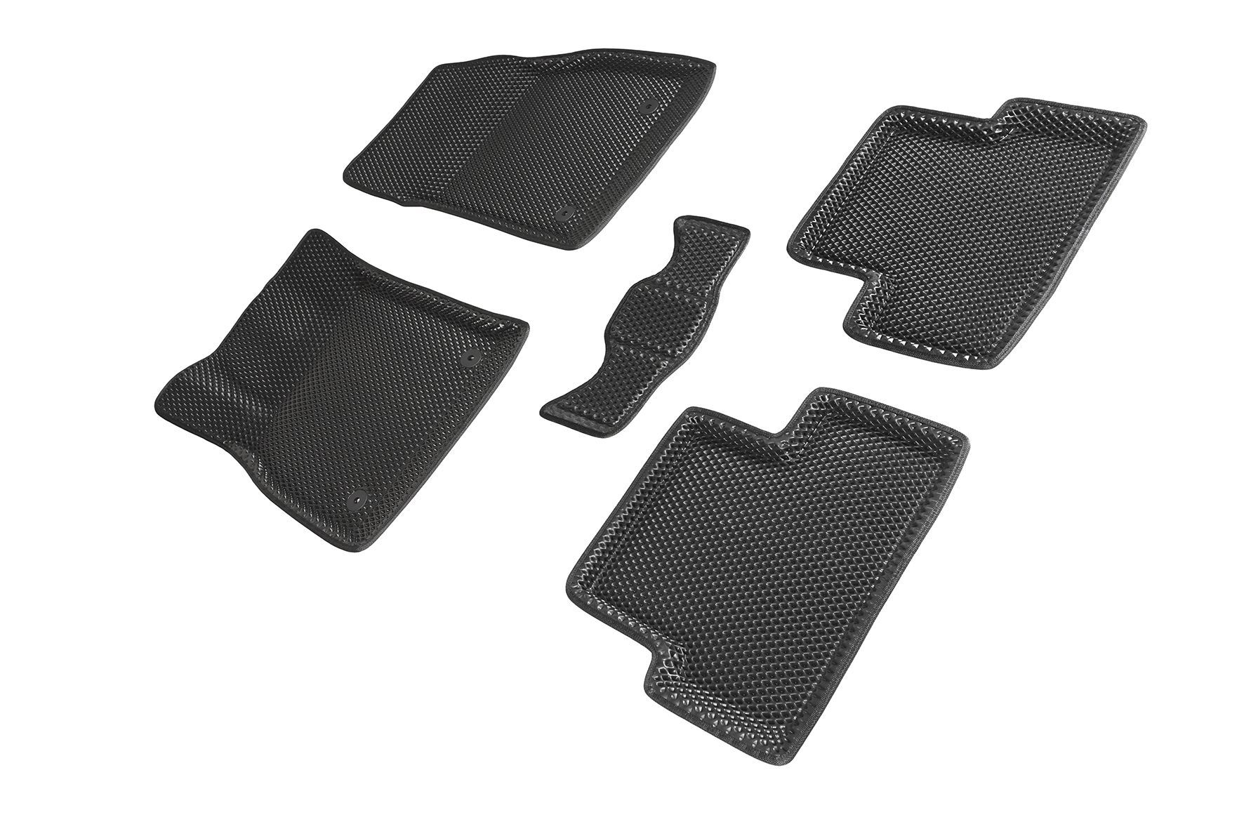 

Коврики 3D EVA РОМБ Chevrolet Cruze/Astra J чер (компл)