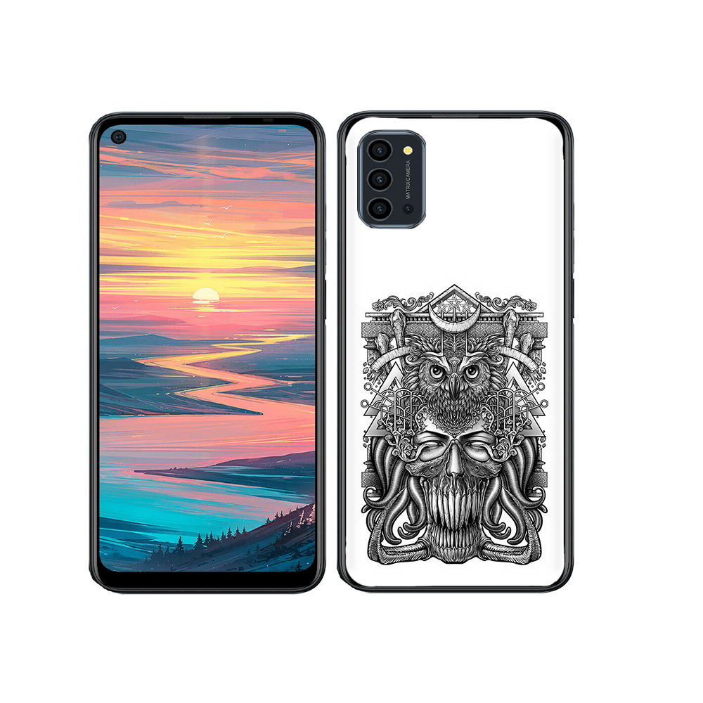 

Чехол MyPads Tocco для Oukitel K9 Pro зубастая сова, Прозрачный, Tocco