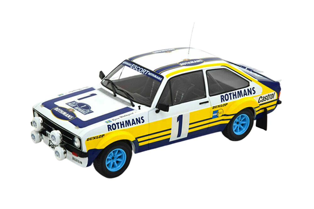 

Ford escort mkii rs 1800 #1 rothmans b.waldegard/h.thorszelius rally acropolis 1979, Белый