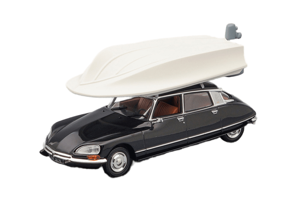 

Citroen DS21 pallas с лодкой на крыше 1972 black (из к/ф приключения раввина якова), Черный