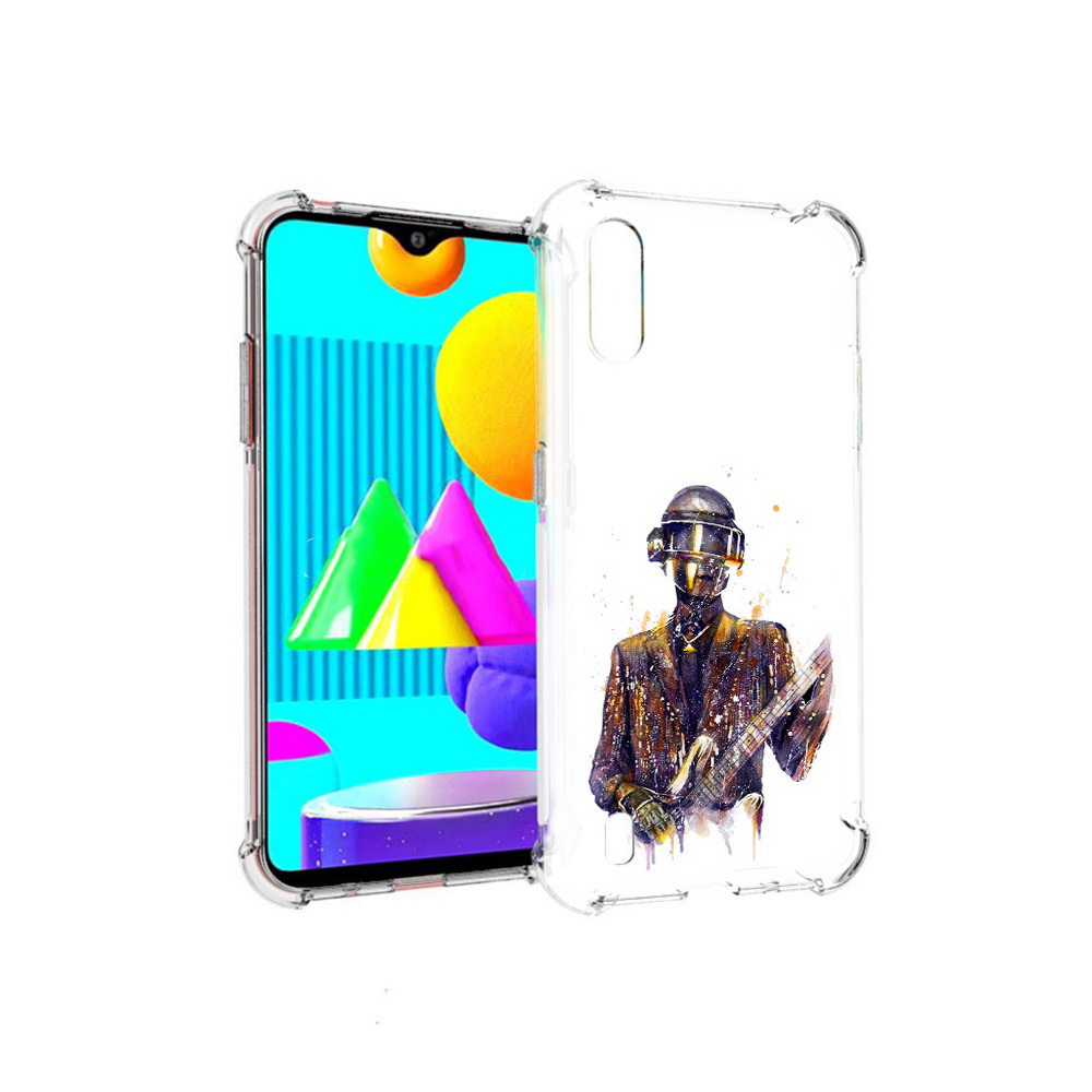 

Чехол MyPads Tocco для Samsung Galaxy M01 космо-гитарист (PT151401.486.392), Прозрачный, Tocco