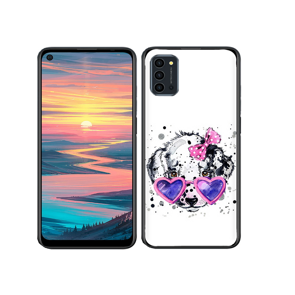 

Чехол MyPads Tocco для Oukitel K9 Pro долматинец в очках, Прозрачный, Tocco