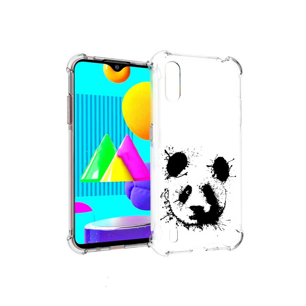 

Чехол MyPads Tocco для Samsung Galaxy M01 клякса-панда (PT151401.486.389), Прозрачный, Tocco