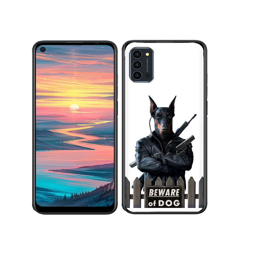 

Чехол MyPads Tocco для Oukitel K9 Pro доберман, Прозрачный, Tocco