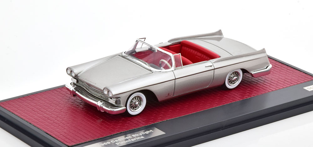 Модель коллекционная MATRIX Cadillac skylight pininfarina cabriolet 1959 silver