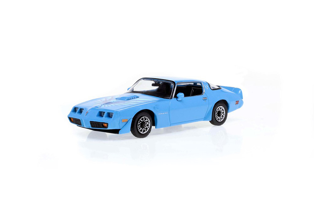 

Pontiac firebird trans am hardtop 1979 atlantis blue with hood phoenix, Голубой