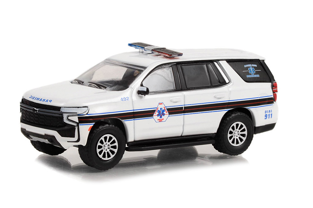 

Chevrolet tahoe blooming grove volunteer ambulance corps paramedic-washingtonville, new yo, Белый