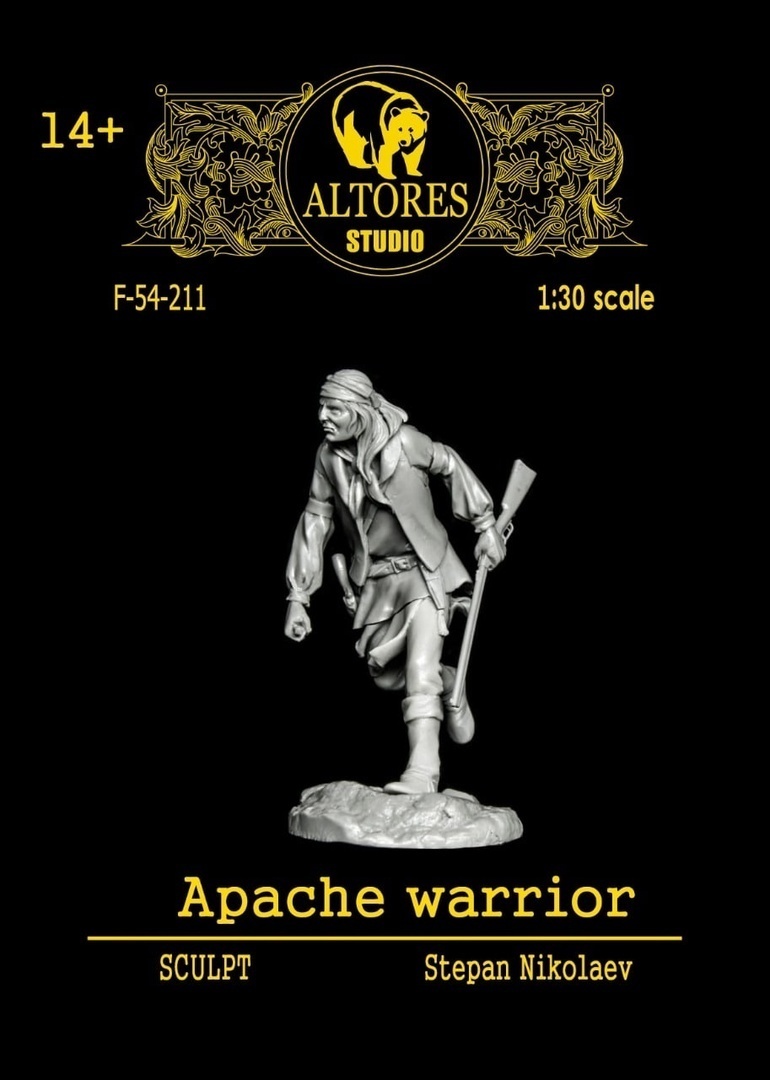 

Сборная фигурка ALTORES Studio Апач