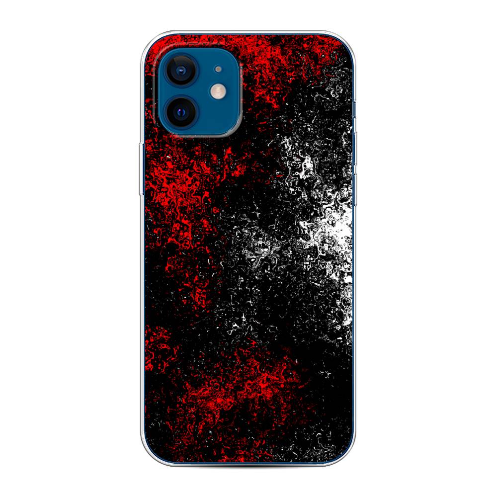 

Чехол для Apple iPhone 12/12 Pro "Монотипия", Красный;черный;белый, 12550-3