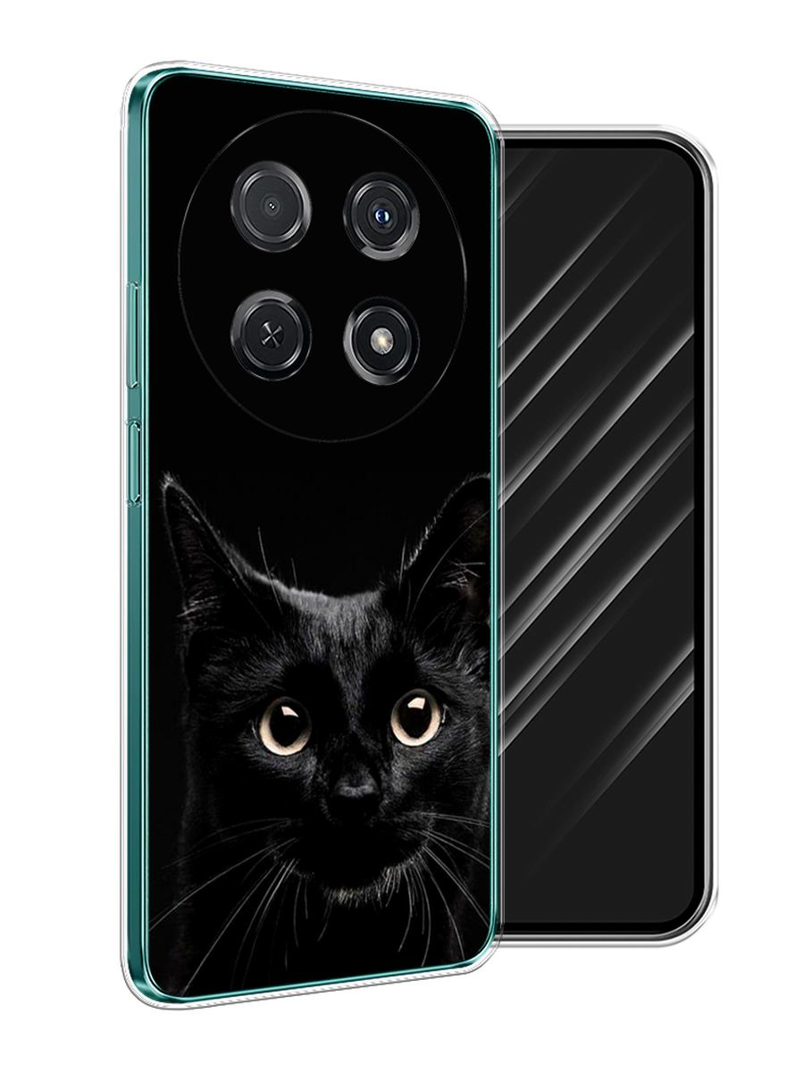 

Чехол Awog на Huawei Nova 12i "Добрый кот", Черный, 6123950-1