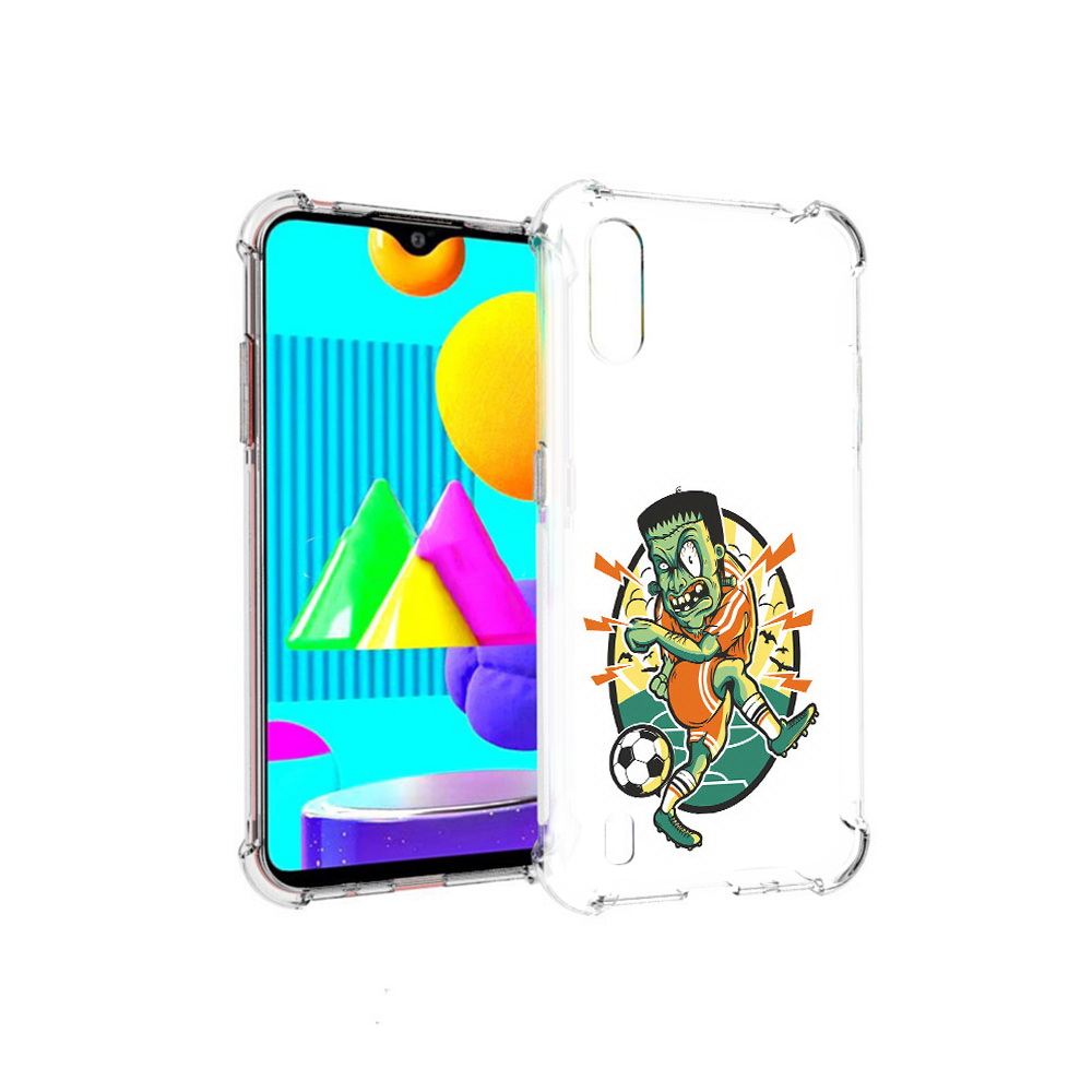 

Чехол MyPads Tocco для Samsung Galaxy M01 зомби футболист (PT151401.486.368), Прозрачный, Tocco