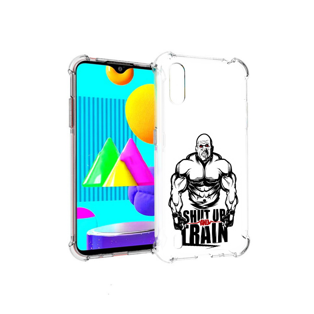 

Чехол MyPads Tocco для Samsung Galaxy M01 здоровое тело (PT151401.486.356), Прозрачный, Tocco