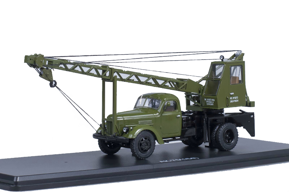 

Модель коллекционная SSM ZIL-164 AK-75 / ЗИL-164 автокран АК-75 зеленый