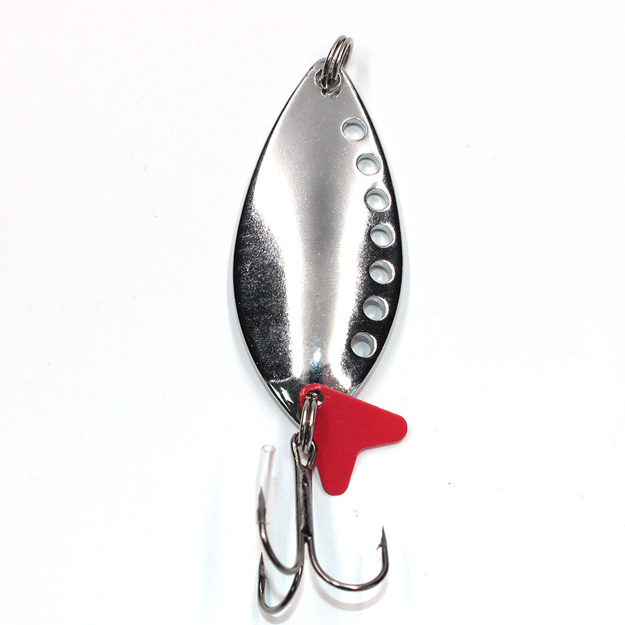 

Блесна колеб. Namazu Long Hole , вес 20 г, цвет 01 (серебро)/200/, Серебристый