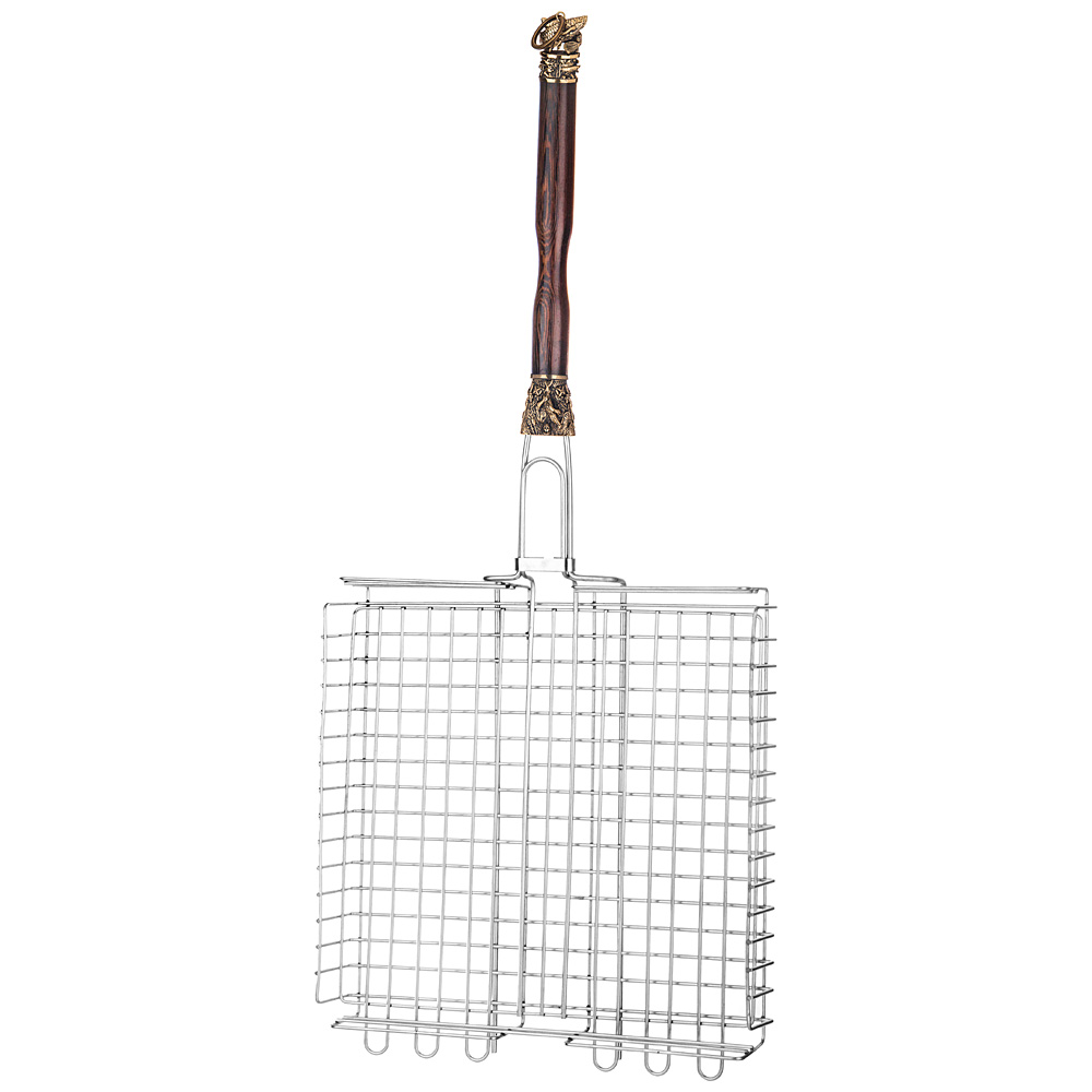 

Решетка-гриль Lefard Рыбы 385-541 33x75 см, Серебристый