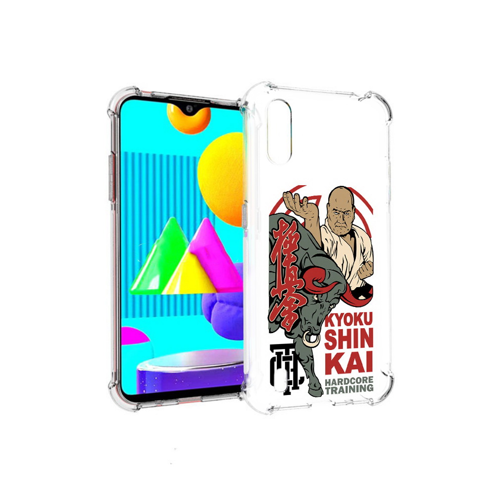 

Чехол MyPads Tocco для Samsung Galaxy M01 единоборства рисунок (PT151401.486.343), Прозрачный, Tocco