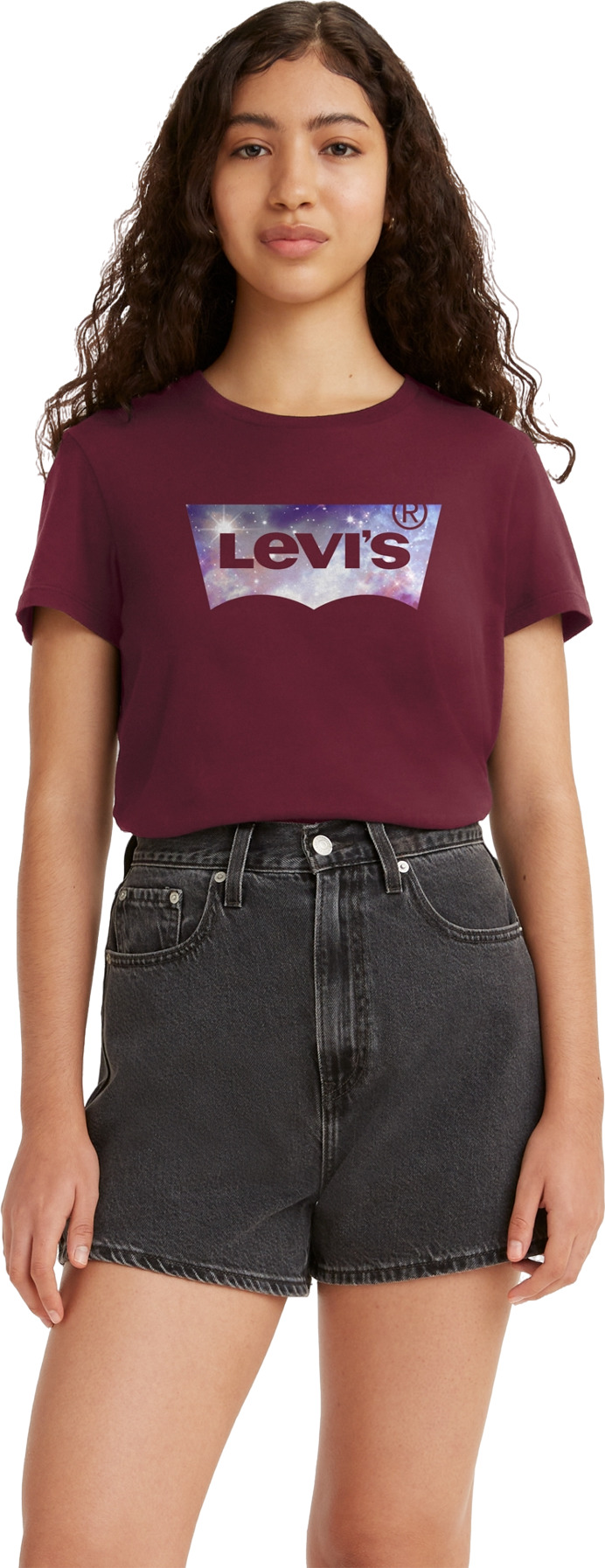 

Футболка женская Levi's 17369-2024 бордовая L, Бордовый, 17369-2024