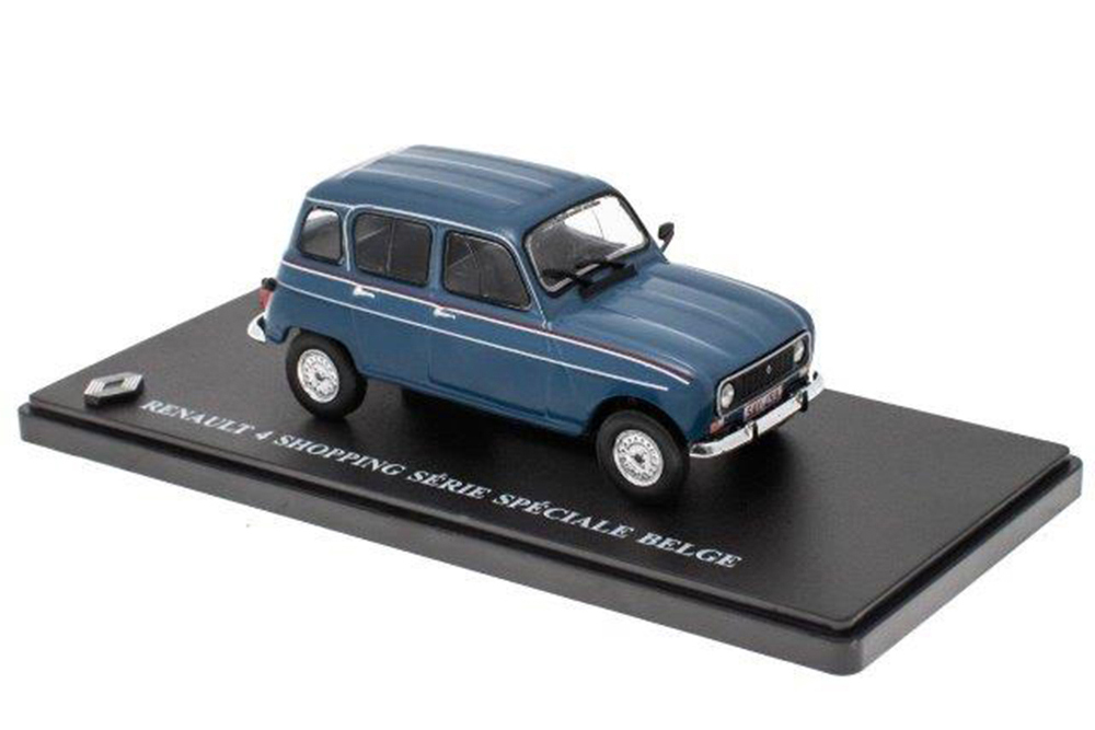 

Модель коллекционная ALTAYA Renault 4 shopping serie speciale belge 1982 blue, Синий