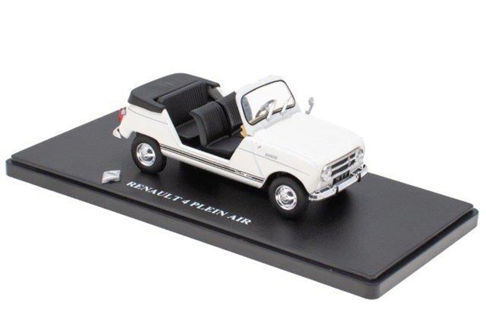 Модель коллекционная ALTAYA Renault 4 plein air 1968 white