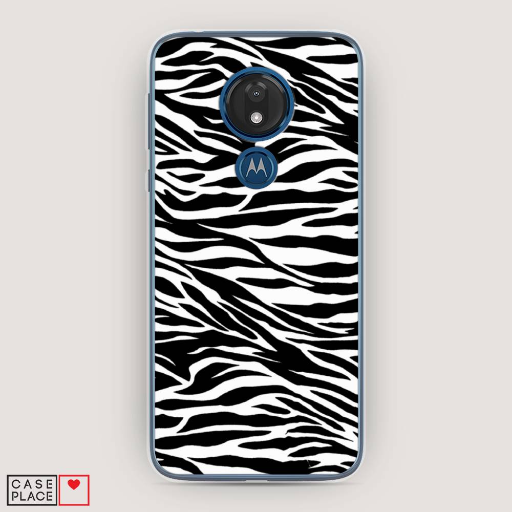 

Чехол Awog на Motorola Moto G7 / Моторола Мото G7 "Принт зебра", Разноцветный, 241150-7